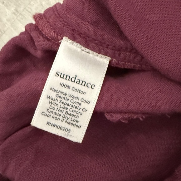 SUNDANCE Women’s Grandview Cotton Berry Camo Pants Size Small - Picture 4 of 16